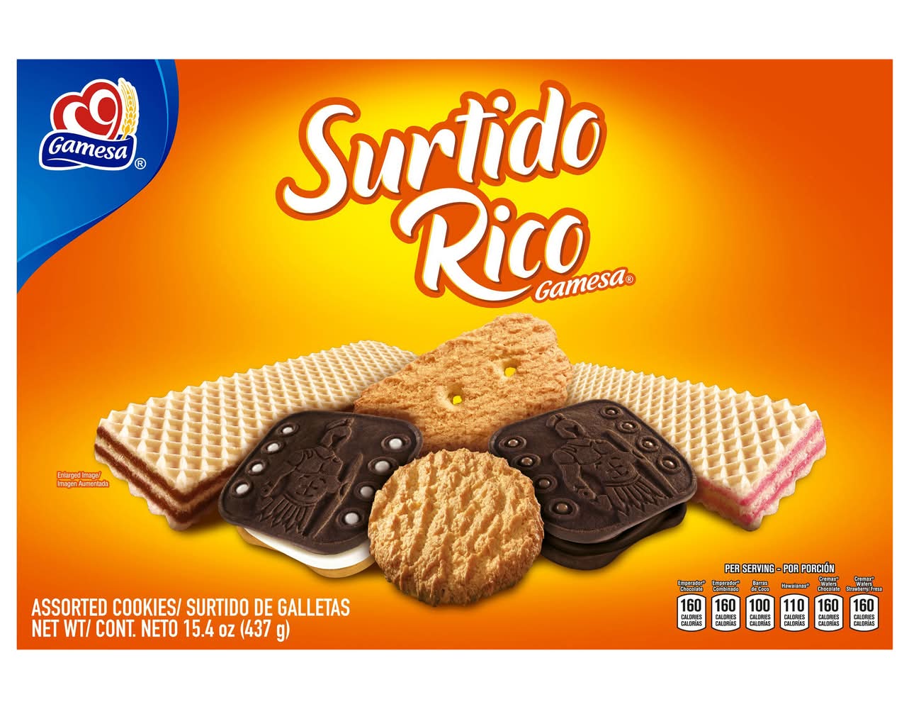 Gamesa Surtido Rico Assorted Cookies (15.4 oz)