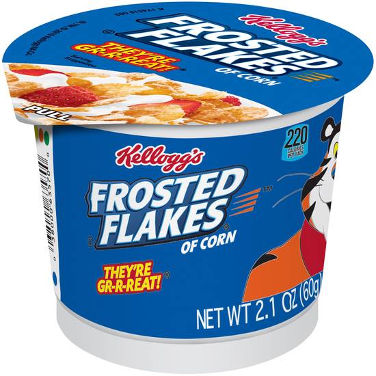 Kellogg's Frosted Flakes Cereal In A Cup 2.1oz
