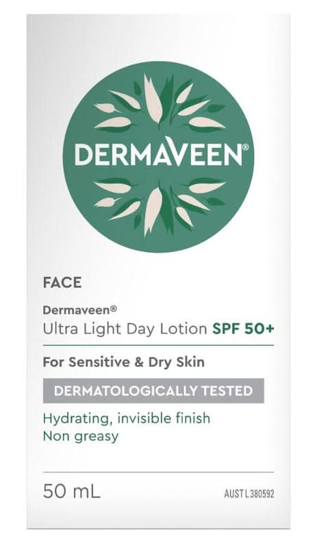 Dermaveen Face Ultra Light Day Lotion SPF50+ 50ml