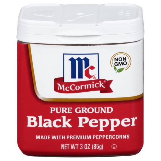 Mccormick Pure Ground Black Pepper (3 oz)