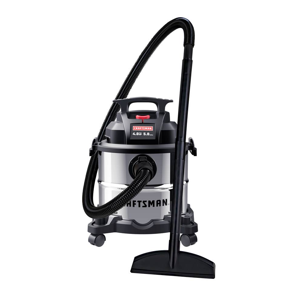 Craftsman 4-hp Corded Wet/Dry Shop Vacuum With Accessories Included