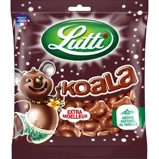 Lutti - Koala bonbons guimauves chocolat lait, vanille (185g)