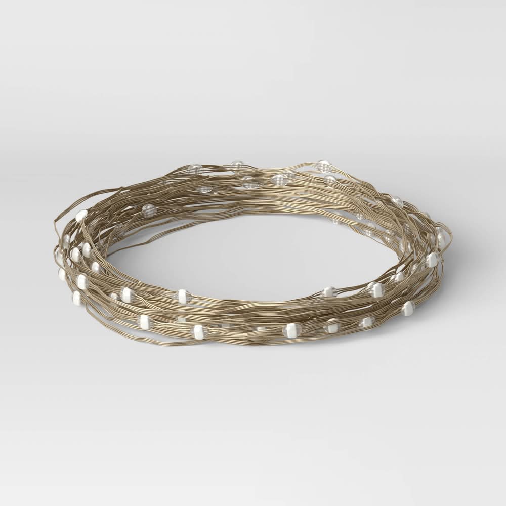 Room Essentials Led Fairy Lights With Remote Control, 14.56x14.56 ft