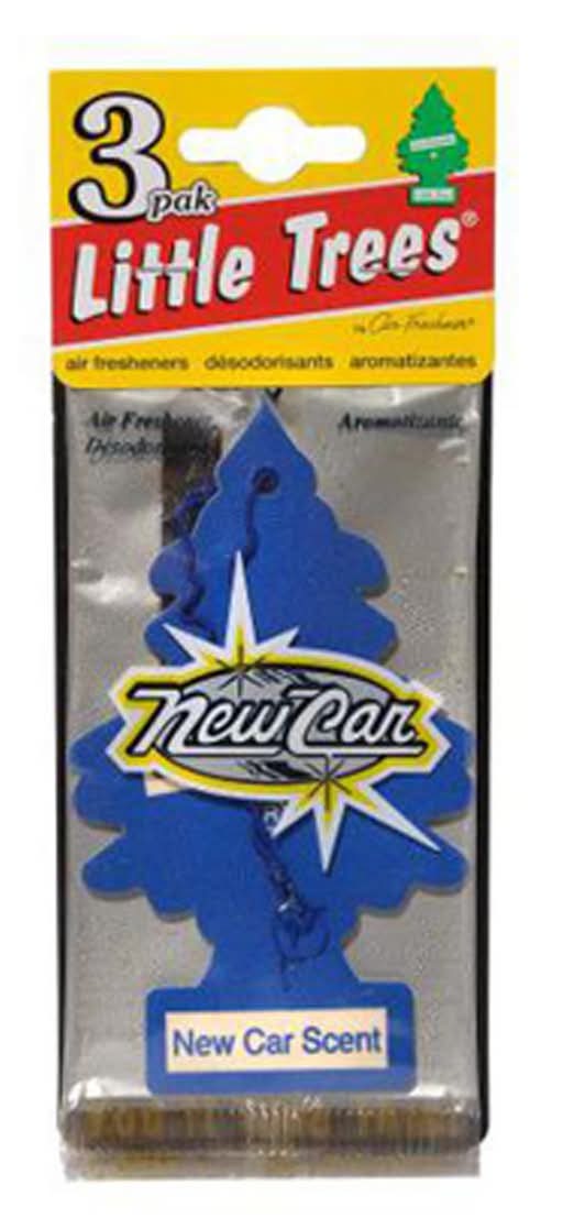 Little Trees Air Freshener New Car Scent 3 Pk