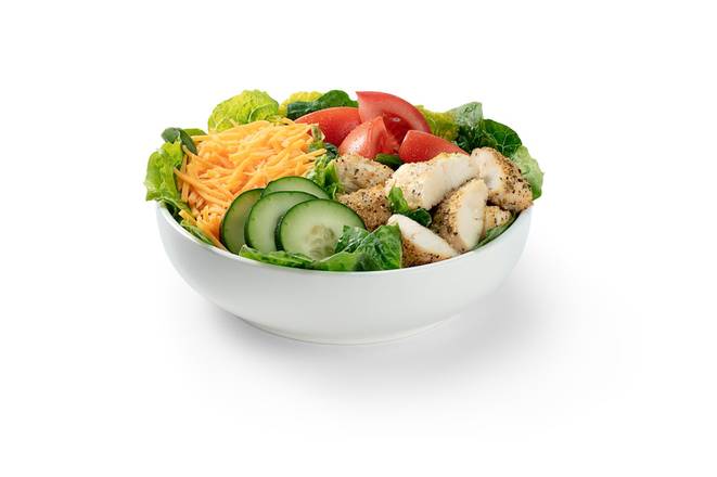 Seasoned Chicken Tender Salad