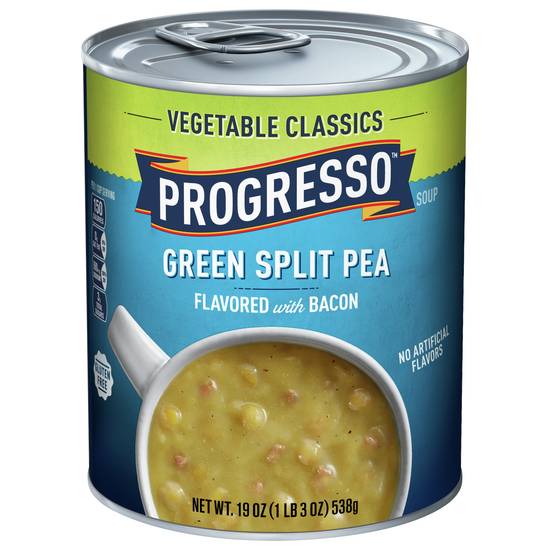 Progresso Vegetable Classics Green Split Pea Soup With Bacon