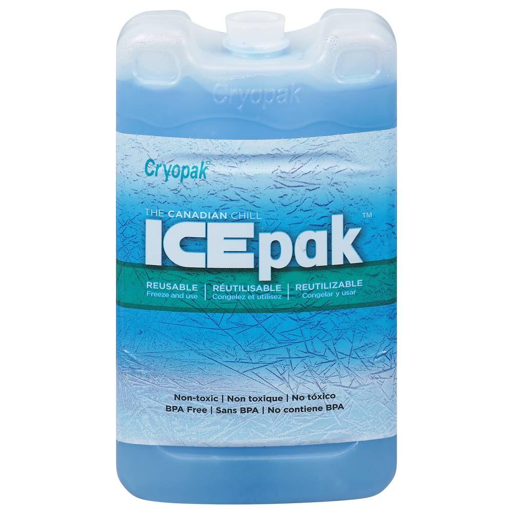 Cryopak 3.8" X 1.5" X 6.9" Ice pack Cooler