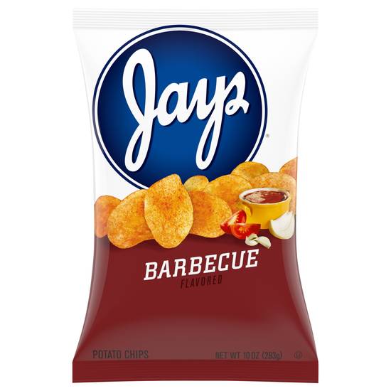 Jays Barbecue Flavored Potato Chips (10 oz)
