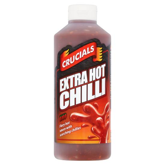 Crucials Extra Hot Chilli Sauce Dip Dressing