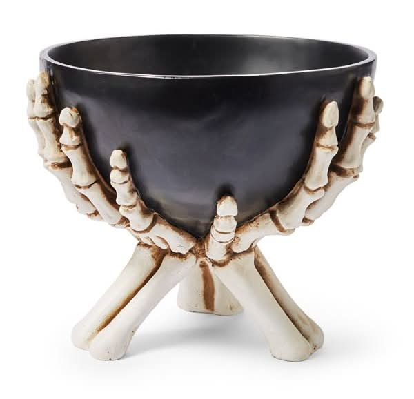 Sur La Table Skeleton Bowl Black 8"