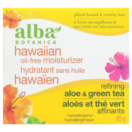 Alba Botanica Hawaiian Oil-Free Moisturizer(Aloe & Green Tea)