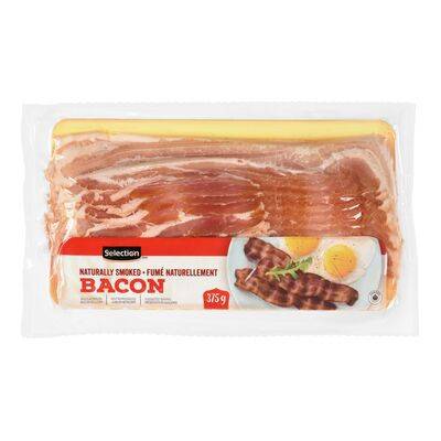 Selection bacon régulier (375 g) - regular bacon (375 g)