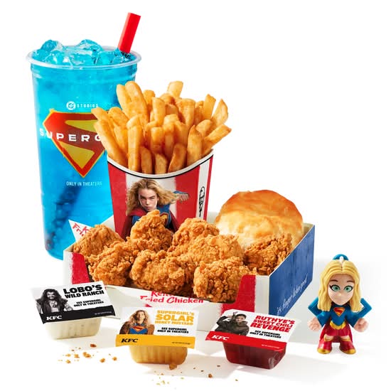 Supergirl Nuggets Ultimate Meal