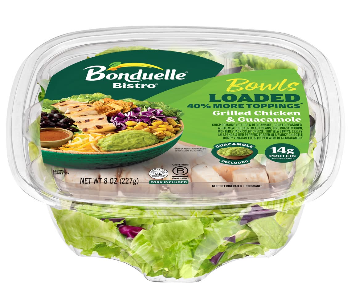 Bonduelle Bistro Loaded Bowls Grilled Chicken & Guacamole (8 oz)