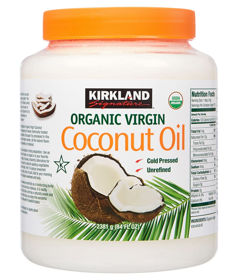 Kirkland Signature Organic Virgin Coconut Oil (84 fl oz)