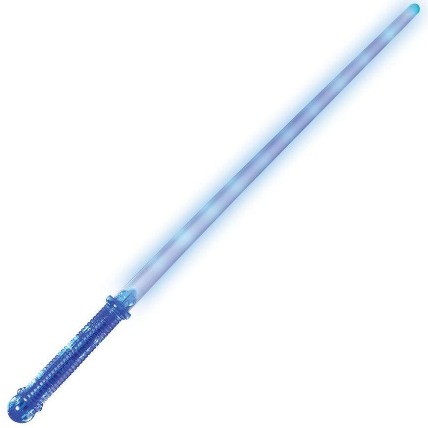 Light-Up Blue Plastic Sword, 28in