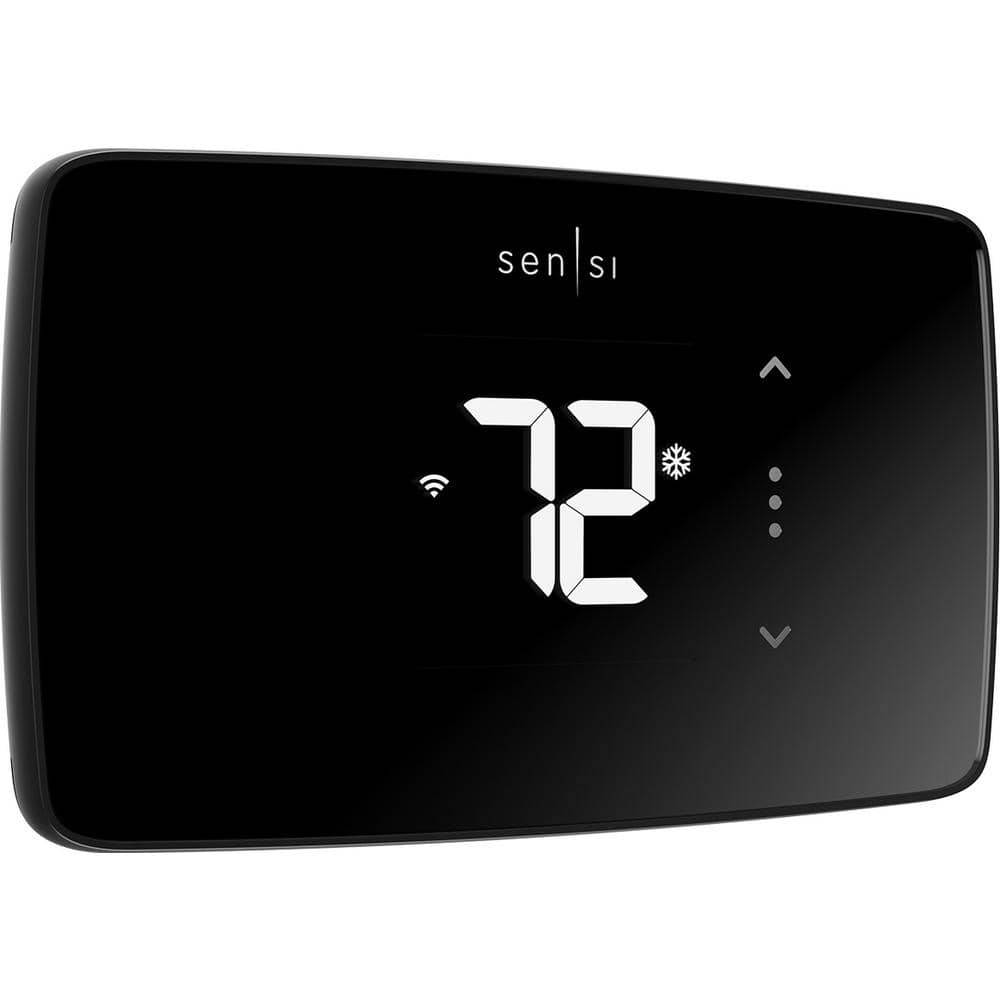 Emerson Sensi Lite Wi-Fi 7-Day Programmable Thermostat, Touchscreen Display, Data Privacy, C-Wire Not Required