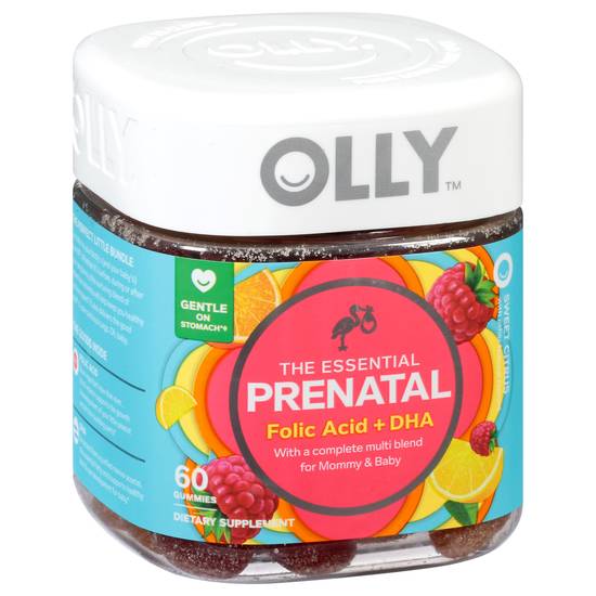 Olly the Essential Prenatal Folic Acid+Dha (60 ct)