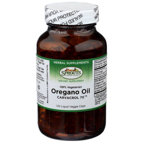 Sprouts Oregano Oil Liquid Cap