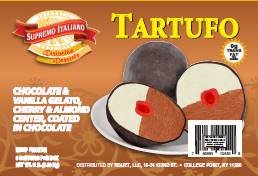 Frozen Supremo Italiano - Tartufo - 8/6.8 oz portions (1X8|1 Unit per Case)