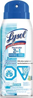 Lysol Neutra Air 2-in-1 Disinfectant Spray Ocean Breeze (283 g)