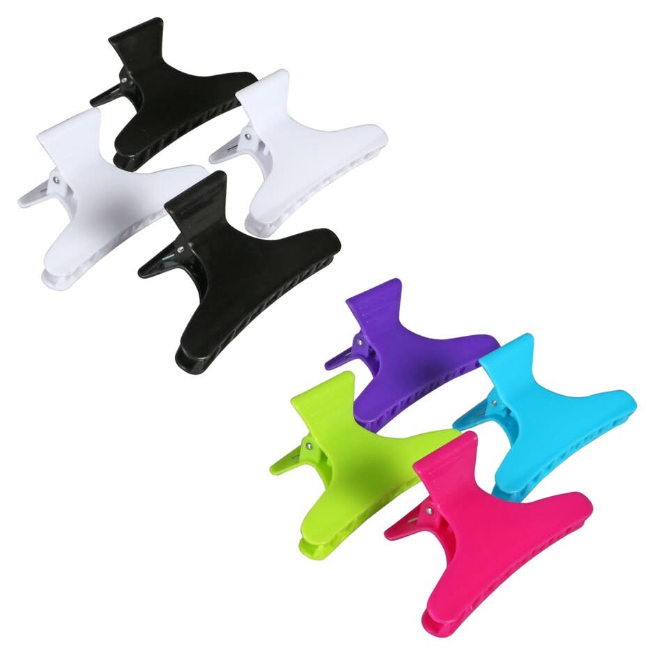 Claire's Funky Hair Clips (4 ct)