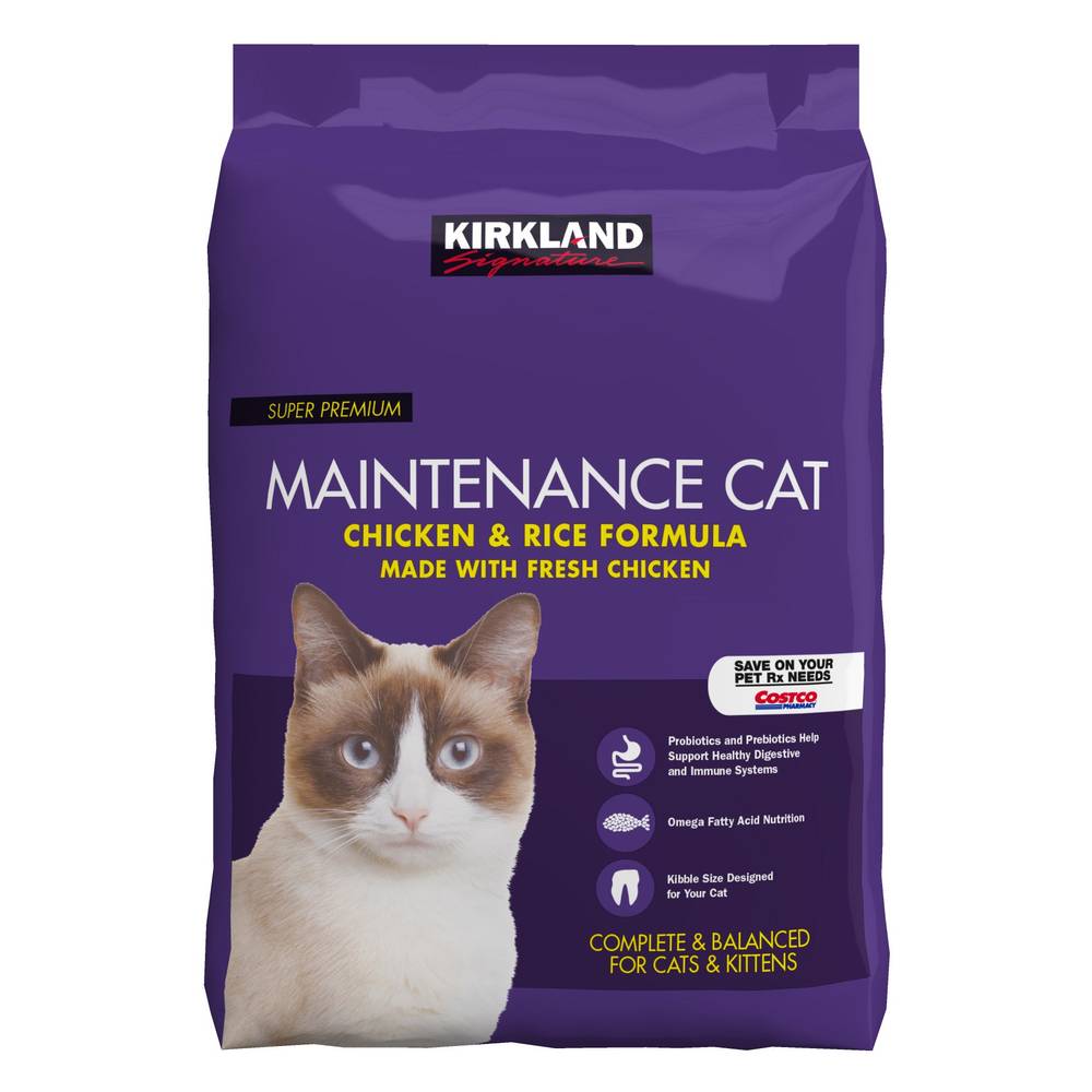 Kirkland Signature Maintenance Cat Chicken & Rice Formula Cat Food