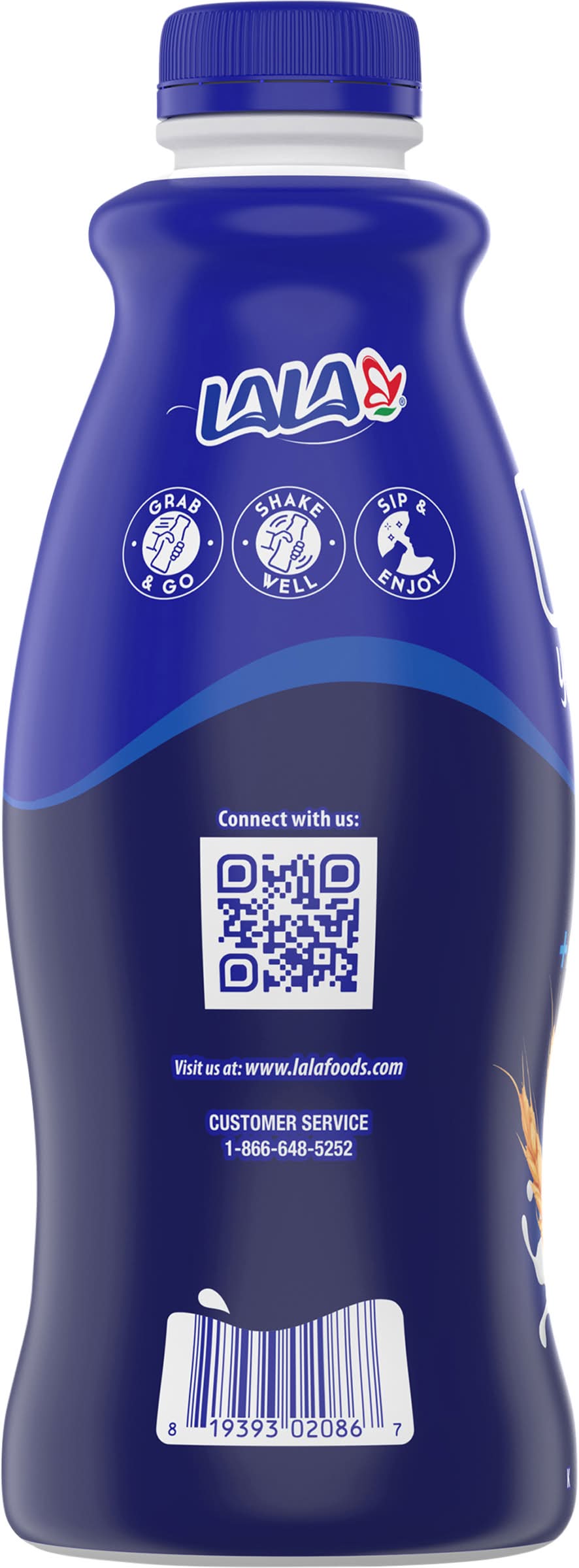 Lala Drinkable Yogurt Smoothie With Probiotics, Pecan-Cereal (32