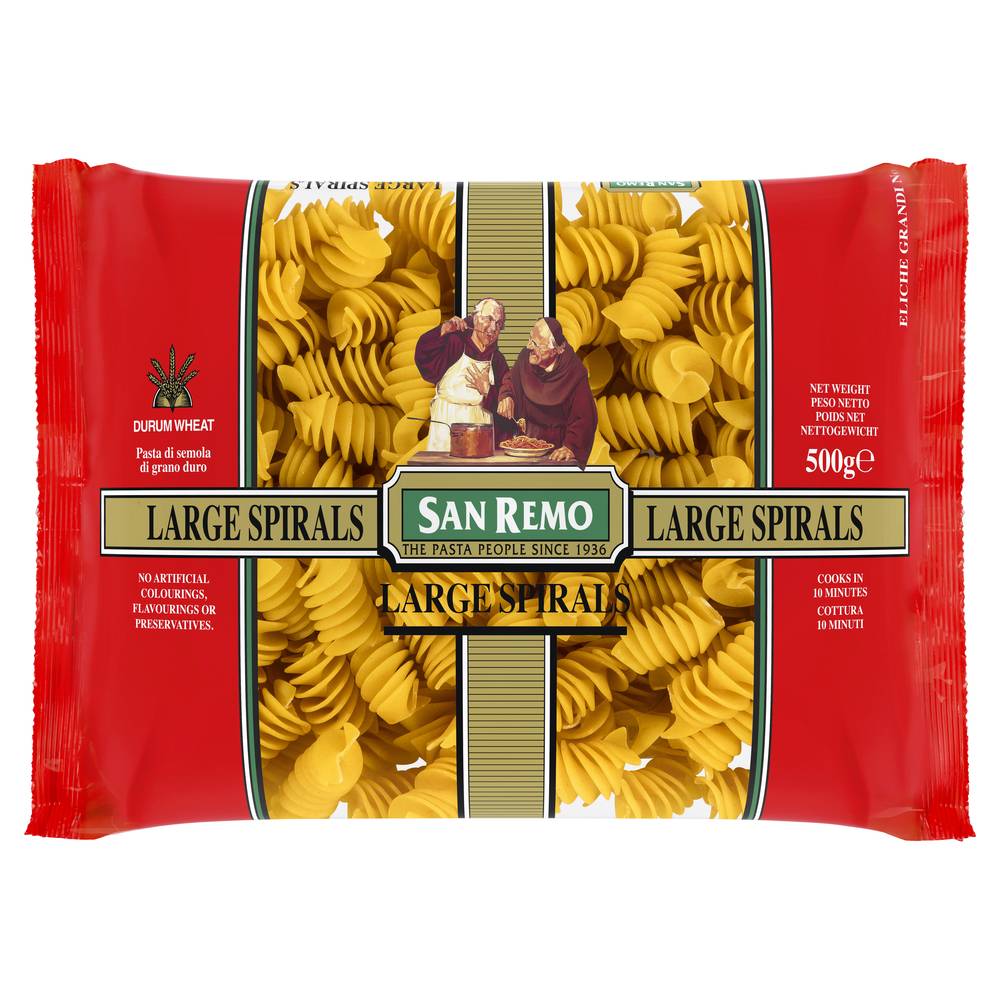 San Remo Large Pasta Spirals No 53 500g