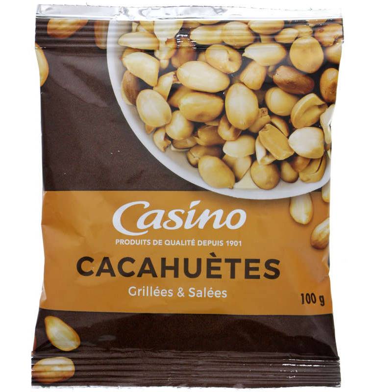 Casino Cacahuètes grillées - Salé - 100g
