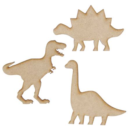 Figuritas dinosaurios (3 piezas)