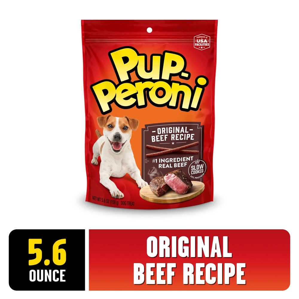 Pup-Peroni Original Slow Cooked Dog Snacks, Beef (5.6 oz)