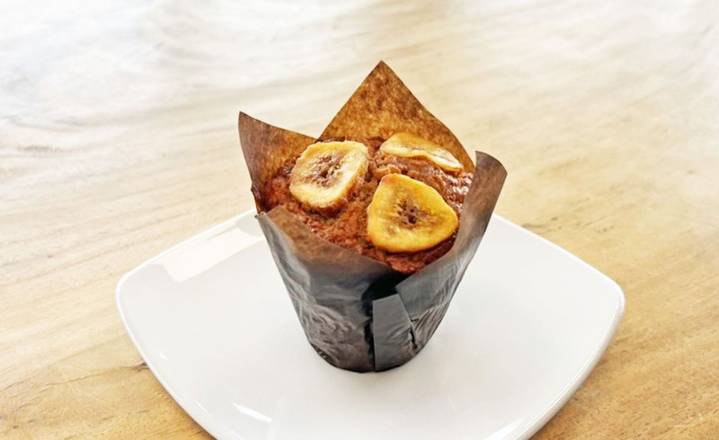 Banana Walnut Oatmeal Muffin