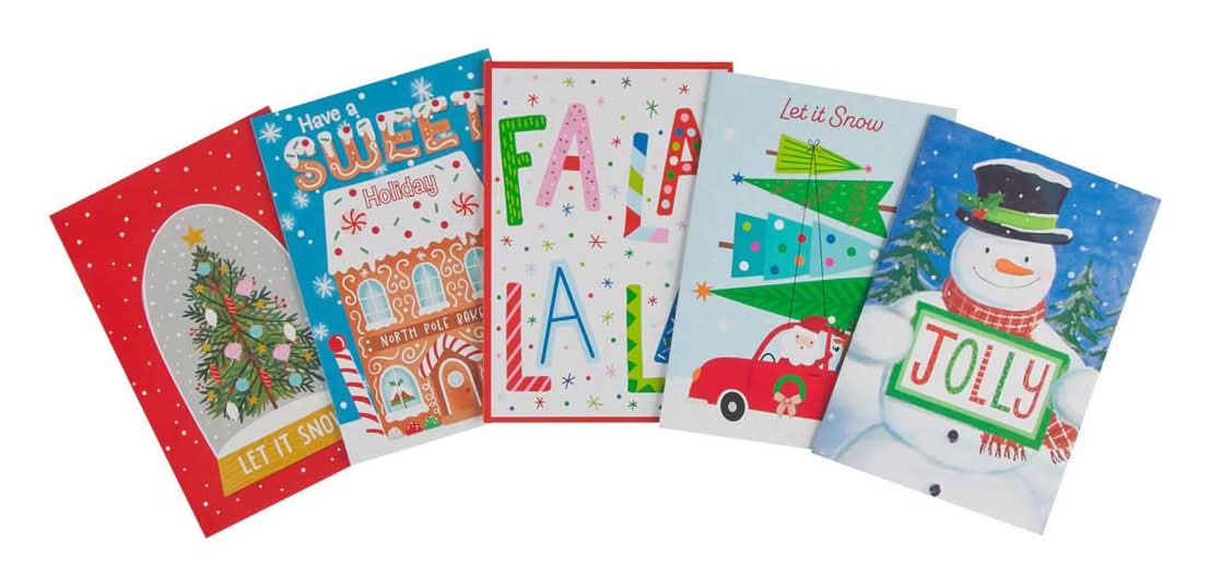 Holiday Style Deluxe Value Christmas Cards, Assorted (28 ct)