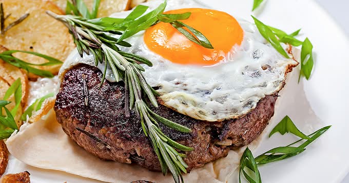 Assiette Steak & Egg