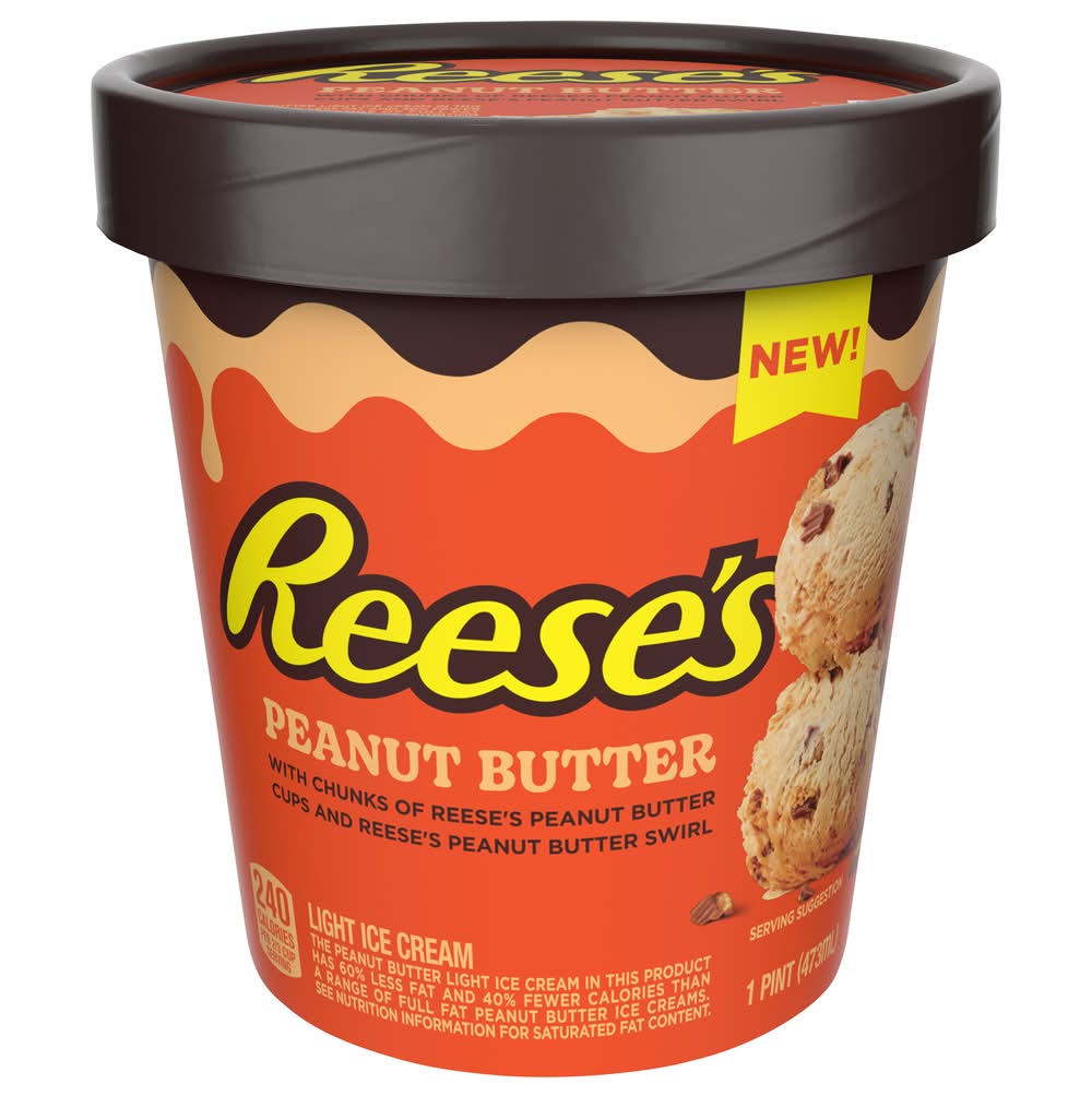Breyers Reese's Frozen Dairy Dessert Cups, Peanut Butter (16 fl oz)
