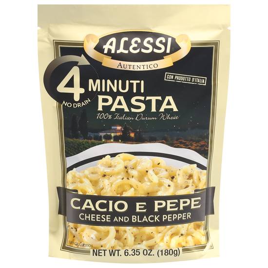 Alessi Cheese and Black Pepper 4 Minuti Pasta