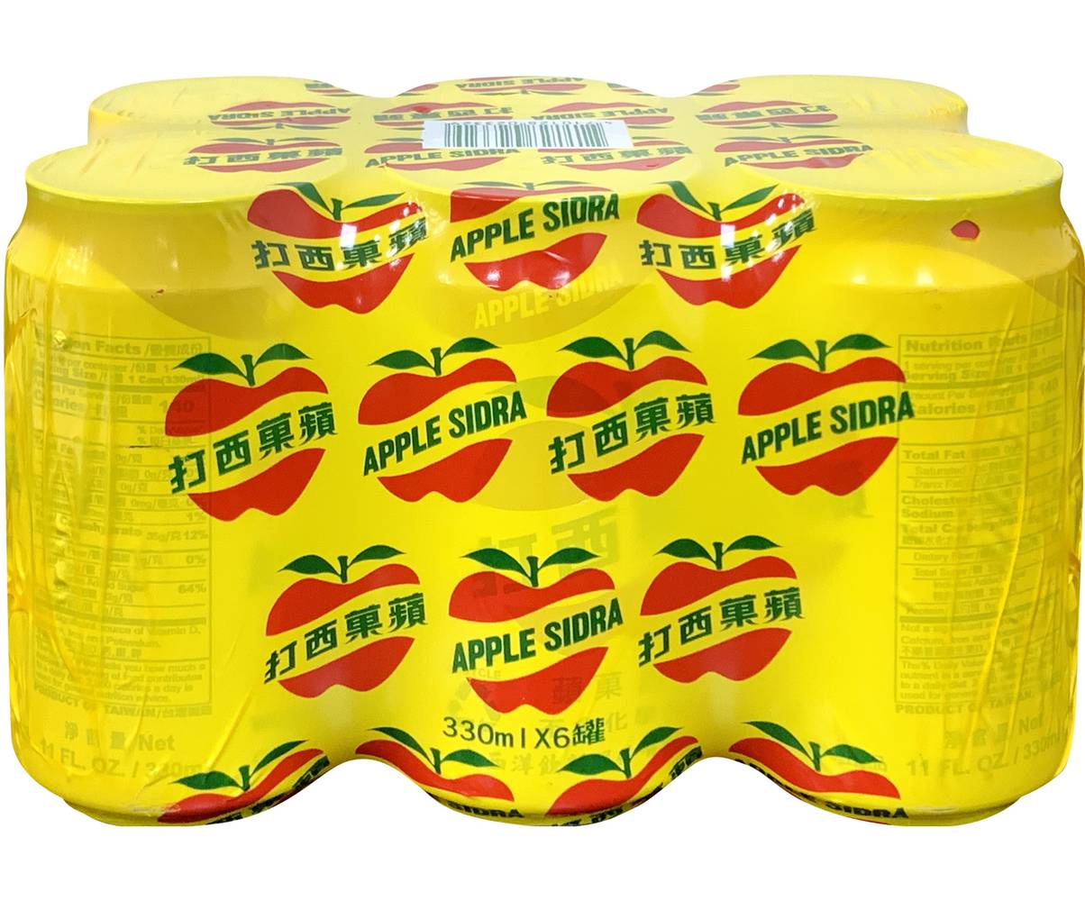 Apple Sidra Apple Soda (6 x 11 fl oz) | Postmates