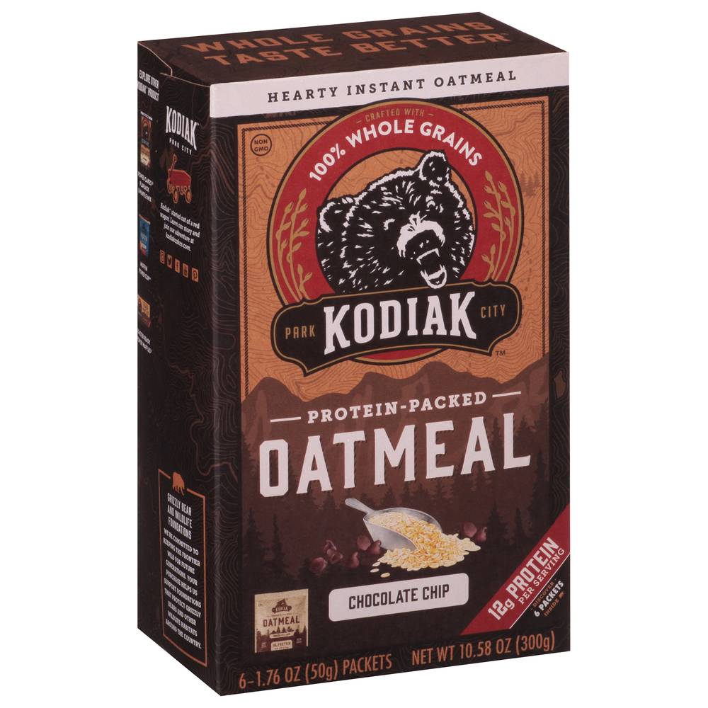 Kodiak Protein Packed Chocolate Chip Oatmeal (10.6 oz)