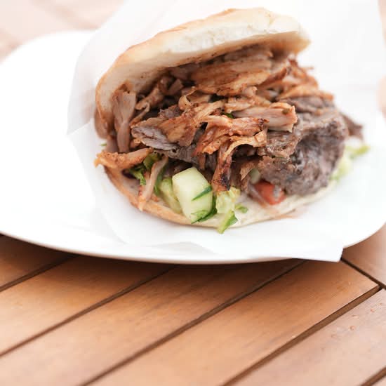 Mixed Gyro sandwich