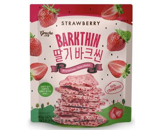 韓國三光-草莓板狀可可片 80G(乾貨)^301533122