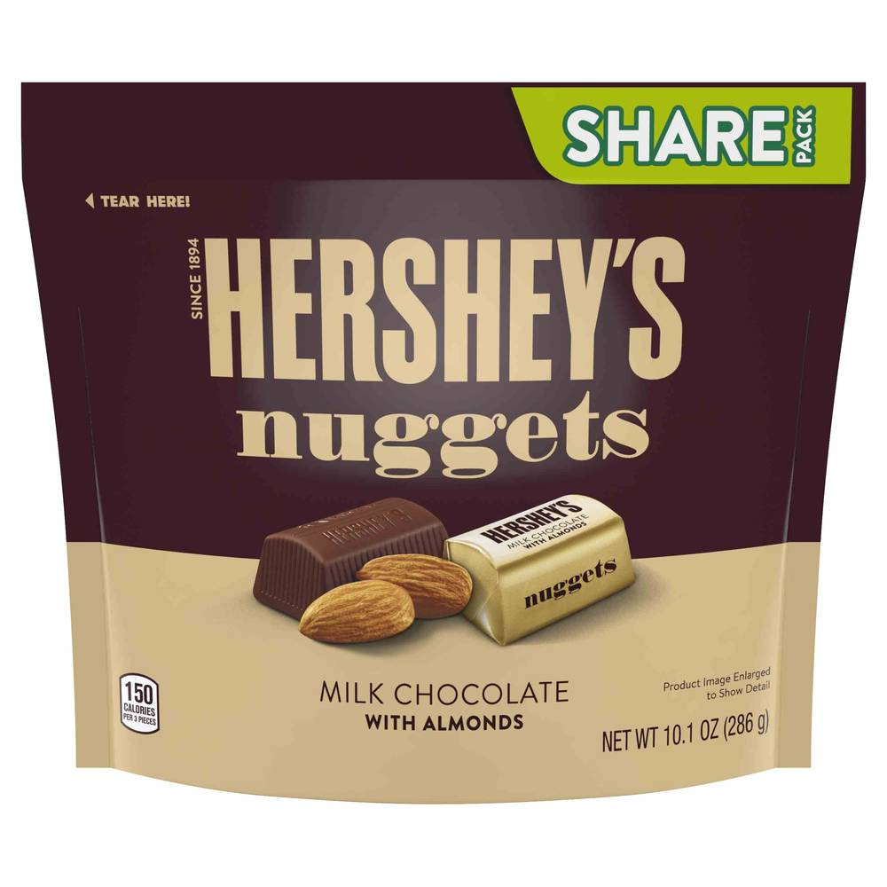 Hershey's Nuggets Milk Chocolate With Almond (10.1 oz)