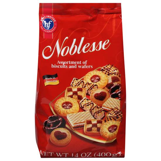 Hans Freitag Noblesse Assortment Of Biscuits & Wafers (14 oz)