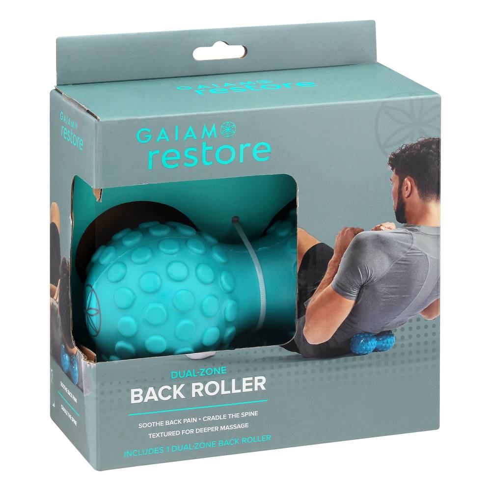 Gaiam Restore Dual-Zone Back Roller (1 roller)