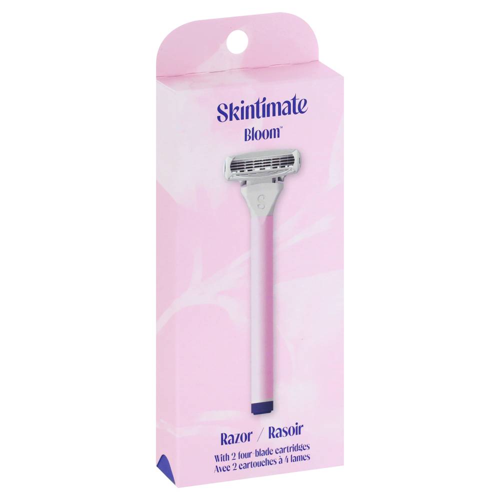 Skintimate Bloom 4 Blade Razor (1 razor)