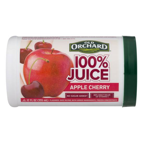 Old Orchard Apple Cherry 100% Juice (12 fl oz)
