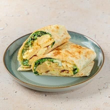 Halloumi Eggs Bene Wrap