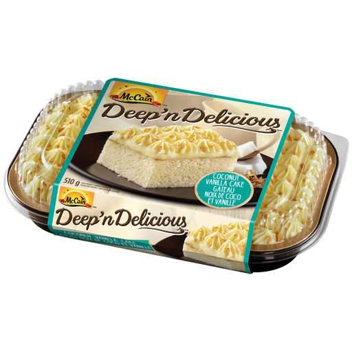 McCain Deep'n Delicious Coconut Vanilla Cake (510 g)