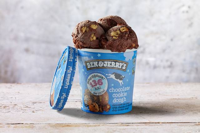 NEW Ben & Jerry’s Moo-Phoria Chocolate Cookie Dough Ice Cream 465ml