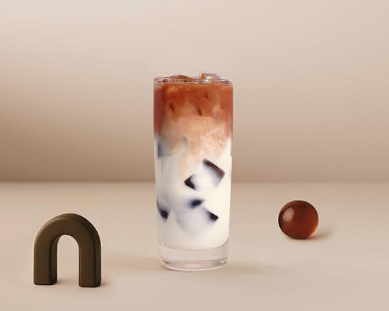墨玉鴛鴦歐蕾 Coffee Milk Tea with Coffee Jelly